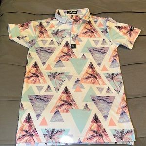 Boys M Bad Birdie Goof Polo